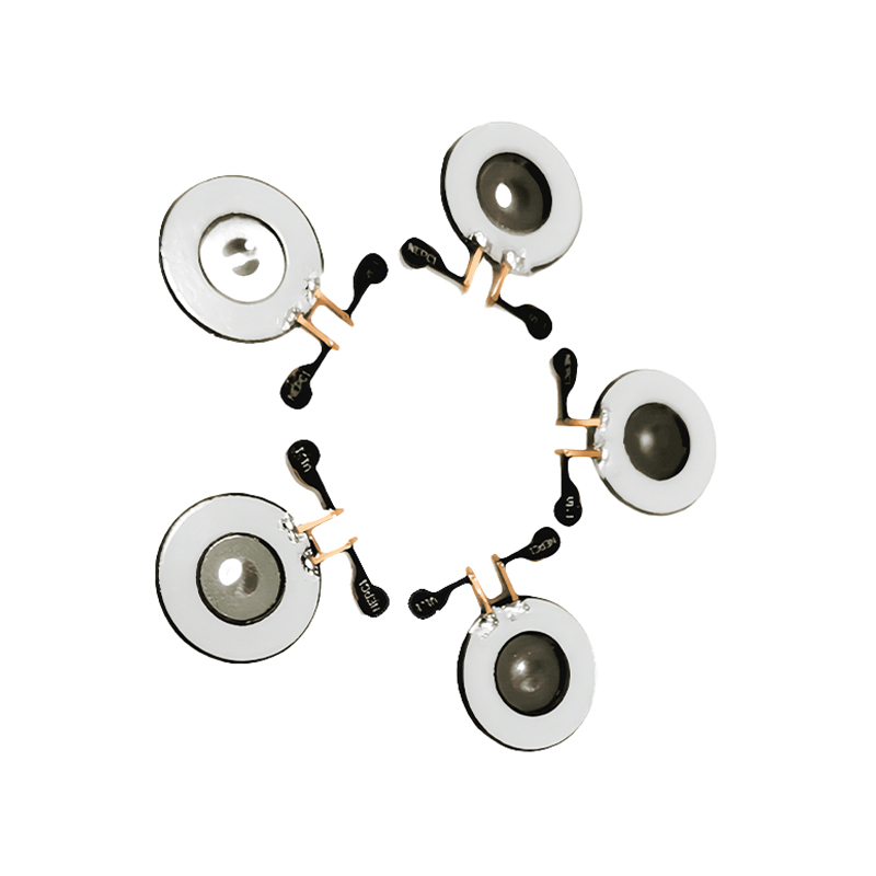 KNN16-140K Lead-Free Mesh Medical Inhalable Nebulizer, Nebulization Rate 0.30ML/Min Median Particle Sukat 3.5um Soldable FPC Customized Nebulizer Discs