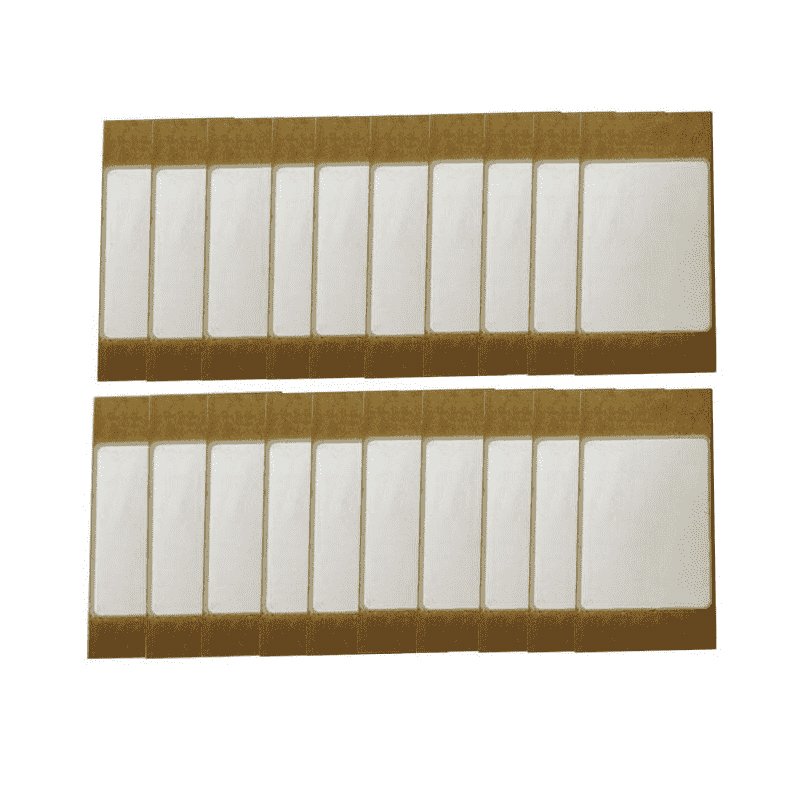 Sensing power generation sheet beeping sheet piezoelectric ceramic sheet ultrasonic sensing sheet double-sided power generation sheet 60 × 30 × 0.6mm